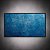 Quadro Decorativo Abstrato Textura Rústica em Tons de Azul 6292 - Imagem 5