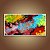 Quadro Decorativo Abstrato Moderno Texturizado Cores Vibrantes Sala Quarto 6312 - Imagem 4
