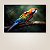 Quadro Decorativo Arara Colorida na Floresta Amazônica 6307 - Imagem 5