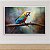 Quadro Decorativo Arara Colorida na Floresta Arte em Pinceladas 6305 - Imagem 4