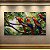 Quadro Decorativo Araras Vermelhas na Selva Tropical Arte de Parede Natureza 6318 - Imagem 1