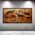 Quadro Decorativo Arte Rupestre Animais Pré-Históricos Pintura Caverna 6332 - Imagem 4