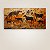 Quadro Decorativo Arte Rupestre Animais Pré-Históricos Pintura Caverna 6332 - Imagem 2