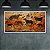 Quadro Decorativo Arte Rupestre Animais Pré-Históricos Pintura Caverna 6332 - Imagem 1