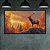 Quadro Decorativo Cervo Imponente na Montanha com Pôr do Sol de Outono 6317 - Imagem 5