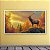 Quadro Decorativo Cervo Imponente na Montanha com Pôr do Sol de Outono 6317 - Imagem 4