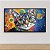 Quadro Decorativo Gato Colorido com Óculos Pop Art 6408 - Imagem 1