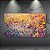 Quadro Decorativo Leopardo entre Flores Coloridas Pinceladas 6323 - Imagem 5