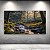 Quadro Decorativo Paisagem Floresta com Cervos e Riacho ao Amanhecer 6304 - Imagem 4