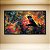 Quadro Decorativo Pássaro Colorido na Natureza com Pinceladas Vibrantes 6330 - Imagem 3