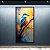 Quadro Decorativo Pássaro Martim-Pescador Pintura a Óleo Natureza Abstrata 6407 - Imagem 5
