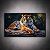 Quadro Decorativo Tigre Majestoso em Repouso Imersão Selvagem e Realismo 6326 - Imagem 1
