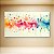 Quadro Decorativo Abstrato Aquarela Colorida Pintura Moderna Splash Arte 6345 - Imagem 4
