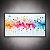 Quadro Decorativo Abstrato Aquarela Colorida Pintura Moderna Splash Arte 6345 - Imagem 5