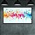 Quadro Decorativo Abstrato Aquarela Colorida Pintura Moderna Splash Arte 6345 - Imagem 2