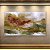 Quadro Decorativo Abstrato Paisagem Tons Terrosos e Verdes Arte Aquarela 6337 - Imagem 2