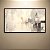 Quadro Decorativo Abstrato Moderno Cinza e Dourado com Detalhes Geométricos 6364 - Imagem 3