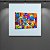 Quadro Decorativo Abstrato Moderno Cores Vibrantes Arte Contemporânea Colorida 6377 - Imagem 4