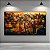 Quadro Decorativo Cidade Europeia ao Pôr do Sol Pintura a Óleo Paisagem Urbana 6347 - Imagem 5