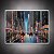 Quadro Decorativo Cidade Noturna Nova York Arquitetura Moderna Urbana Chuva 6374 - Imagem 3
