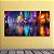Quadro Decorativo Cidades Chuva Neon Noturna 6361 - Imagem 2