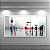 Quadro Decorativo Paisagem Urbana Chuvosa com Pessoas e Semáforos Vermelhos 6349 - Imagem 3