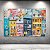 Quadro Decorativo Paisagem Urbana Colorida Edifícios Europeus e Pessoas 6376 - Imagem 3