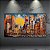 Quadro Decorativo Paisagem Urbana Skyline de Nova York Pôr do Sol Estilo Arte 6362 - Imagem 3