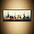 Quadro Decorativo Paisagem Urbana Skyline Futurista Minimalista Abstrato 6375 - Imagem 1