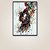 Quadro Decorativo Casal Romântico Abstrato em Aquarela Colorida 6451 - Imagem 2