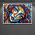 Quadro Decorativo Mulher Pop Art Abstrata Colorida Estilo Romero Britto 6448 - Imagem 4