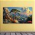 Quadro Decorativo Paisagem CostEira Mar Navio e Arvore Exotica 6386 - Imagem 2