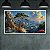 Quadro Decorativo Paisagem CostEira Mar Navio e Arvore Exotica 6386 - Imagem 5
