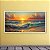 Quadro Decorativo Praia e Mar Pôr do Sol Dourado e Ondas 6414 - Imagem 5