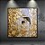Quadro Decorativo Mulheres Mãe e Filho em Relevo Dourado com Flores 6420 - Imagem 2