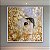 Quadro Decorativo Mulheres Mãe e Filho em Relevo Dourado com Flores 6420 - Imagem 5