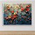Quadro Decorativo Florais Ramos de Flores Vermelhas e Douradas 6438 - Imagem 5