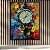 Quadro Decorativo Abstrato Relógio Antigo com Textura e Cores Vibrantes 6495 - Imagem 5
