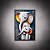 Quadro Decorativo Elefantes Estilo Abstrato Mãe e Filho 6511 - Imagem 3
