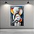 Quadro Decorativo Elefantes Estilo Abstrato Mãe e Filho 6511 - Imagem 4