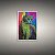 Quadro Decorativo Gato Colorido Arte Pop Art com Pontilhismo 6475 - Imagem 3