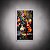 Quadro Decorativo Violino Vaso de Flores e Borboletas Estilo Óleo 6499 - Imagem 3
