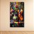 Quadro Decorativo Violino Vaso de Flores e Borboletas Estilo Óleo 6499 - Imagem 4