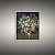 Quadro Decorativo Florais Vaso com Flores e Fundo Azul Van Gogh 6513 - Imagem 2