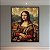 Quadro Decorativo Releitura Mona Lisa Artista Famoso Leonardo da Vinci 6482 - Imagem 1