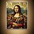 Quadro Decorativo Releitura Mona Lisa Artista Famoso Leonardo da Vinci 6482 - Imagem 2