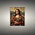 Quadro Decorativo Releitura Mona Lisa Artista Famoso Leonardo da Vinci 6482 - Imagem 3