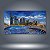 Quadro Decorativo Paisagem Urbana Cidades Arranha-Céus à Noite 6453 - Imagem 2