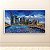 Quadro Decorativo Paisagem Urbana Cidades Arranha-Céus à Noite 6453 - Imagem 5