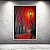 Quadro Decorativo Paisagem Urbana Outono Vermelho e Postes de Luz 6478 - Imagem 5